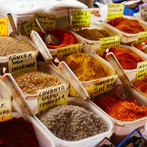 Baharat Seti — 5li (Kekik, Nane, Pul Biber, Sumak, Karabiber)